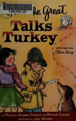 Tapa de Nate the Great Talks Turkey