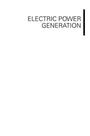 Tapa de Electric power generation