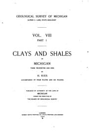Tapa de Geological Survey of Michigan
