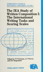 Tapa de The IEA study of written composition