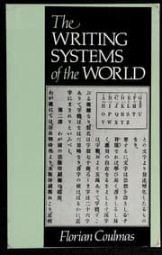 Tapa de The writing systems of the world