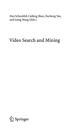 Tapa de Video search and mining