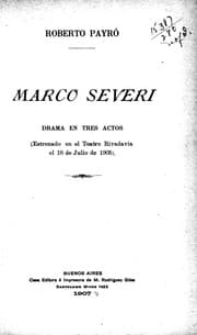 Tapa de Marco Severi
