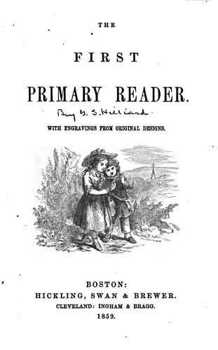 Tapa de The First Primary Reader: With Engravings from Original Designs