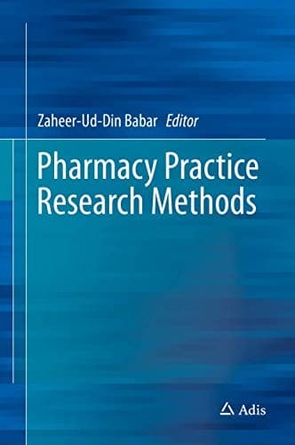 Tapa de Pharmacy Practice Research Methods