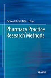 Tapa de Pharmacy Practice Research Methods