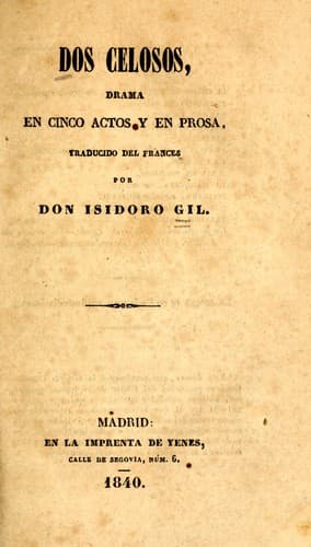 Tapa de Dos celosos