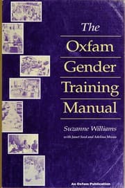 Tapa de The Oxfam gender training manual