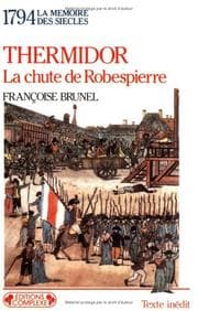 Tapa de Thermidor, la chute de Robespierre, 1794