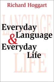 Tapa de Everyday language & everyday life