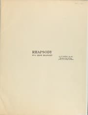 Tapa de Rhapsody (Irish Rhapsody)