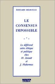 Tapa de Le consensus impossible