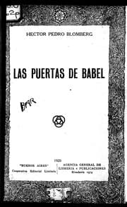 Tapa de Las puertas de Babel