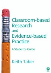 Tapa de Classroom-based research and evidence-based practice