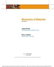 Tapa de Mechanics of materials