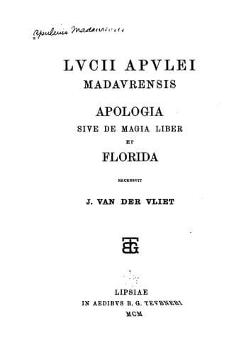 Tapa de Apologia