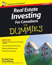 Tapa de Real estate investing for Canadians for dummies
