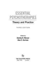Tapa de Essential psychotherapies