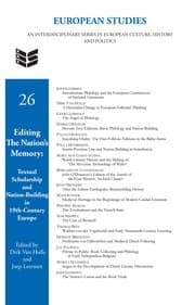 Tapa de Editing the nation's memory