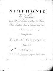 Tapa de Simphonie de chasse