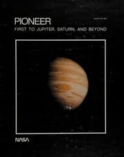 Tapa de Pioneer, first to Jupiter, Saturn, and beyond