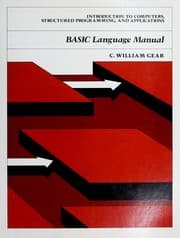 Tapa de BASIC language manual