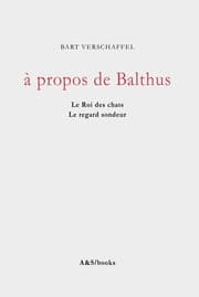 Tapa de A propos de Balthus