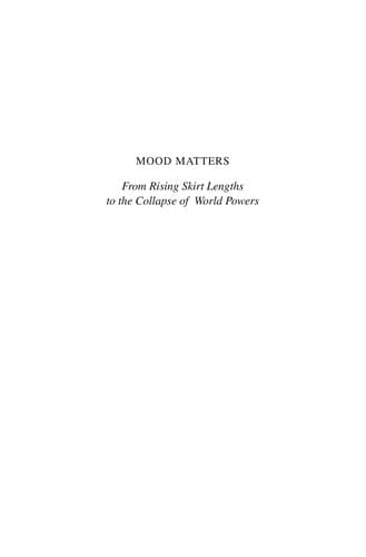 Tapa de Mood matters