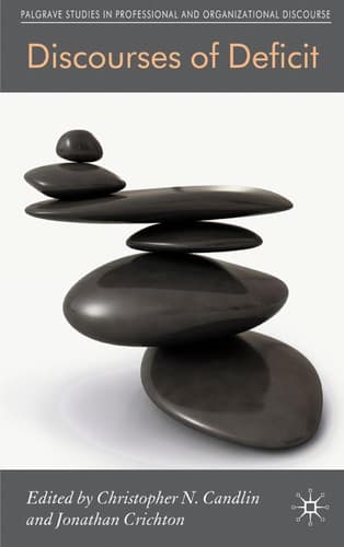 Tapa de Discourses of deficit