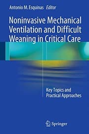 Tapa de Noninvasive Mechanical Ventilation and Difficult Weaning in Critical Care