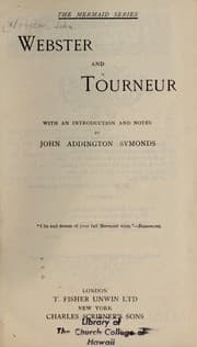 Tapa de Webster and tourneur