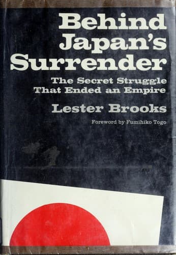 Tapa de Behind Japan's surrender