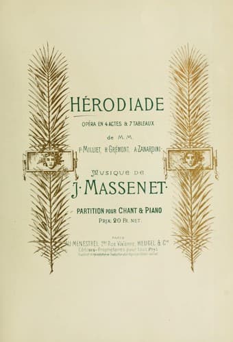 Tapa de Hérodiade