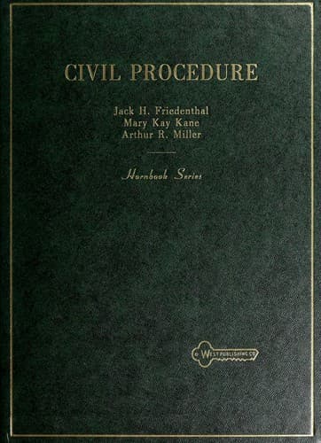 Tapa de Civil procedure