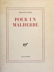 Tapa de Pour un Malherbe