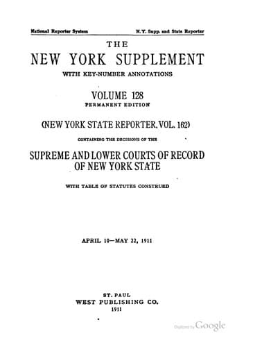 Tapa de New York supplement