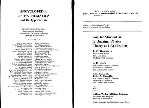 Tapa de Angular momentum in quantum physics