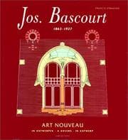 Tapa de Jos. Bascourt, 1863-1927: Art nouveau