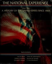 Tapa de A history of the United States since 1865