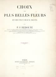 Tapa de Choix des plus belles fleurs