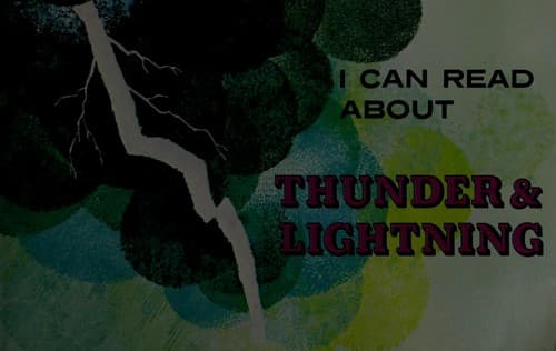 Tapa de I Can Read About Thunder and Lightning