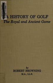 Tapa de The classics of golf edition of A history of golf