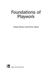 Tapa de Foundations of playwork