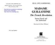 Tapa de Madame Guillotine