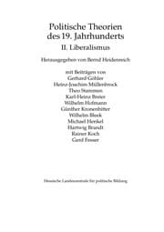 Tapa de Politische Theorien des 19. Jahrhunderts