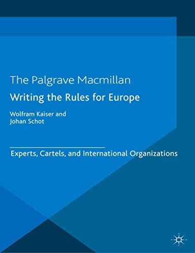 Tapa de Writing the Rules for Europe