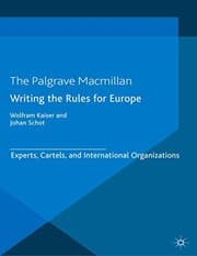 Tapa de Writing the Rules for Europe