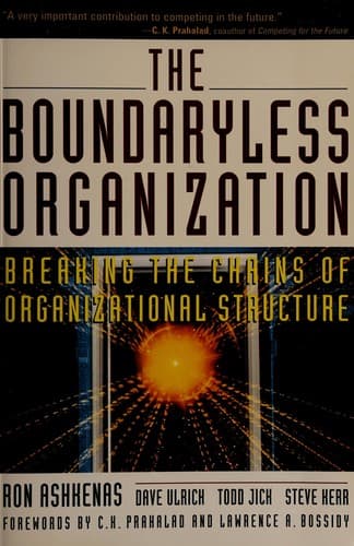 Tapa de The boundaryless organization