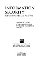 Tapa de Information security