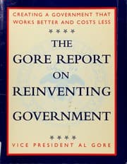 Tapa de Gore Report on Reinventing Government:, The